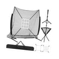 thumbnail image 4 of Almencla Baseball Net 7x7 ft Training Aid with Batting Tee, Carry Bag and Strike Zone, 4 of 8