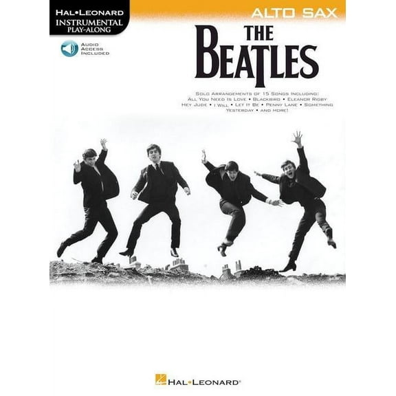 Hal Leonard The Beatles - Instrumental Play-Along Series Alto Sax Book/Audio Online