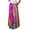 Multicolor, variant on Long Skirts for Women Fashion Bohemian Style Loose Fitting Casual High Waisted Flowy Maxi Skirt Summer Beach Vacation Clothes for Women