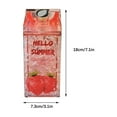RXIRUCGD Milk Carton Water Bottle Milk Bottle, Milk Carton Water Bottle ...