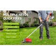 thumbnail image 4 of Floseru Weed Eater Gas Powe 52cc - 2 Cycle, 5 in 1 Grass Trimmer, Gas Hedge Trimmer, String Trimmer, Brush Cutter, Pole Saw with Extension Pole, Multi Functionallandscaping Tools & Equipmen, 4 of 11