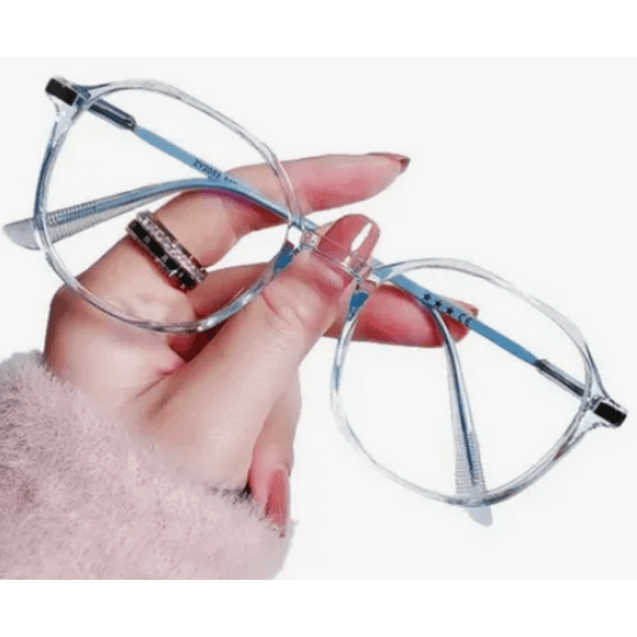 Gafas Xtellar De Filtro De Luz Lentes De Computadora Armazon Color Azul