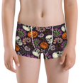 thumbnail image 5 of Yiaed Halloween With Skull Print Boys' Boxer Briefs Cotton Casual Stretch Comfort Boys Boxers - Kids Boxer Briefs Underwear for Boys (6-18)-XX-Small, 5 of 5