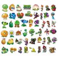 thumbnail image 2 of Pegatinas Plants Zombies, vinilo impermeable, anime, 50 unidades, 2 of 2