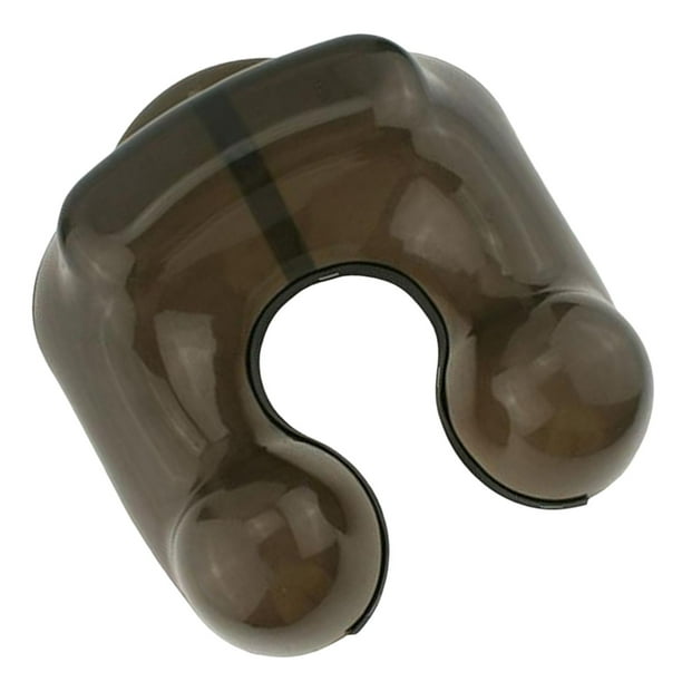 Bandeja para el cuello de peluquería, herramienta de peluquería, coloración del cabello, permanente, plástico ABS medio borde