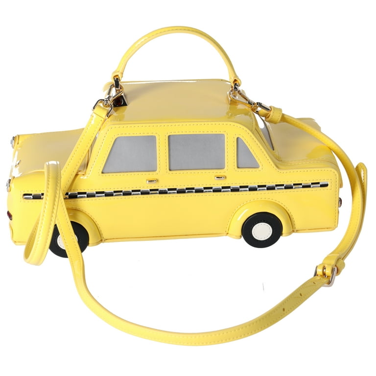 Kate Spade 3D NYC Taxi Yellow Cab Crossbody Bag KI975 Novelty