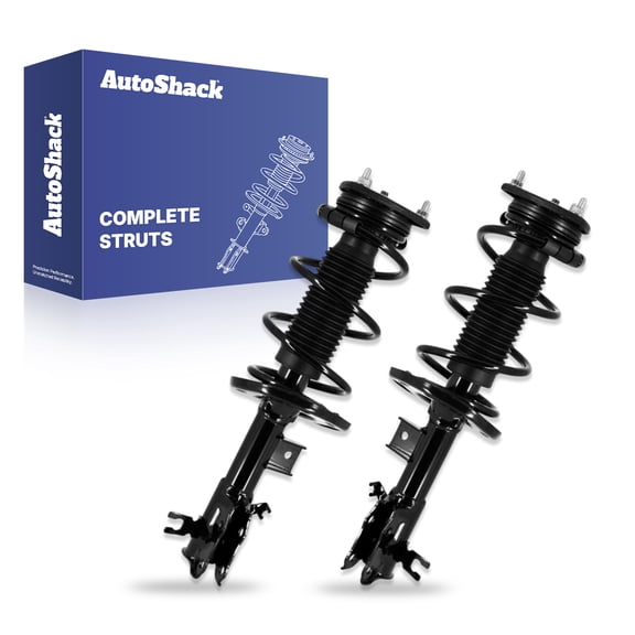 AutoShack Front Complete Strut & Coil Spring | Replacement for 2017-2018 Toyota Yaris iA | 2-PC