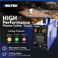 thumbnail image 2 of Biltek Plasma Cutter 50A Dual Voltage 110V/220V Cutting Torch Kit, 1/2 Inch, IGBT Technology, Portable Plasma Cutter Machine, Metal Cutter for Steel, Copper, Aluminum, Brass and Other Metals, 2 of 9