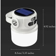 thumbnail image 2 of Lámpara  Xtellar Recargable Solar Linterna Camping Led para Acampar Color Blanco, 2 of 2