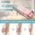 thumbnail image 5 of BESTSKY Stretching Strap,Alignment Adjustment Yoga Straps for Stretching,Elastic Bands for Exercise Home Gym Physical Therapy,Style4, 5 of 7