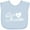 AE-Light Blue, variant on Inktastic Bestie Frenchie Boys or Girls Baby Bib