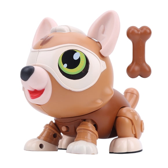 Juguete modelo para perro, robot con control de voz, sensor inteligente, juguete electrónico para perro, funciones mejoradas