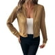 thumbnail image 1 of Chaquetas y abrigos casuales de manga larga sin capucha para mujer, moda, cómodos, informales, con aberturas, de manga larga, sin capucha, abrigos casuales, blusas, abrigos para mujer, 1 of 6