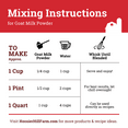 thumbnail image 2 of Hoosier Hill Farm Goat Milk Powder, 2 lb Jar, 2 of 9