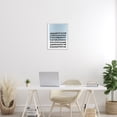 thumbnail image 4 of Stupell Industries Mid-Century Blue Dotted Pattern White Framed Giclee Art, 16 x 20, by Michael Willett, 4 of 8