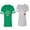Men Green / Women Heather, variant on I Love My Awesome Husband Wife Matching Couple Cotton Jerseys (Men Green / Women Green) (Men XXL / Women XXL)