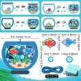 thumbnail image 2 of Kit de manualidades de papel Chiisong Fishbowl para niños con 24 juegos, 2 of 6
