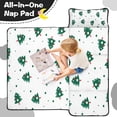 thumbnail image 4 of White Christmas Tree Pattern Toddler Nap Mats for Kids Preschool,50"x20" Sleeping Mat Bag or Kids,Toddler Sleeping Bag,Toddler Nap Mat or Daycare, 4 of 6