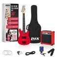 thumbnail image 1 of Guitarra eléctrica LyxPro de 30 pulgadas con kit de inicio para niños roja, 1 of 7