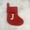 J, variant on 7 Inch Mini Monogram Stocking Red Christmas Initial Letter Cable Knit Stockings, Christmas Stocking Ornament Letter Candy Stocking Ornament, for Fireplace Christmas Holiday Party Hanging Decoration C