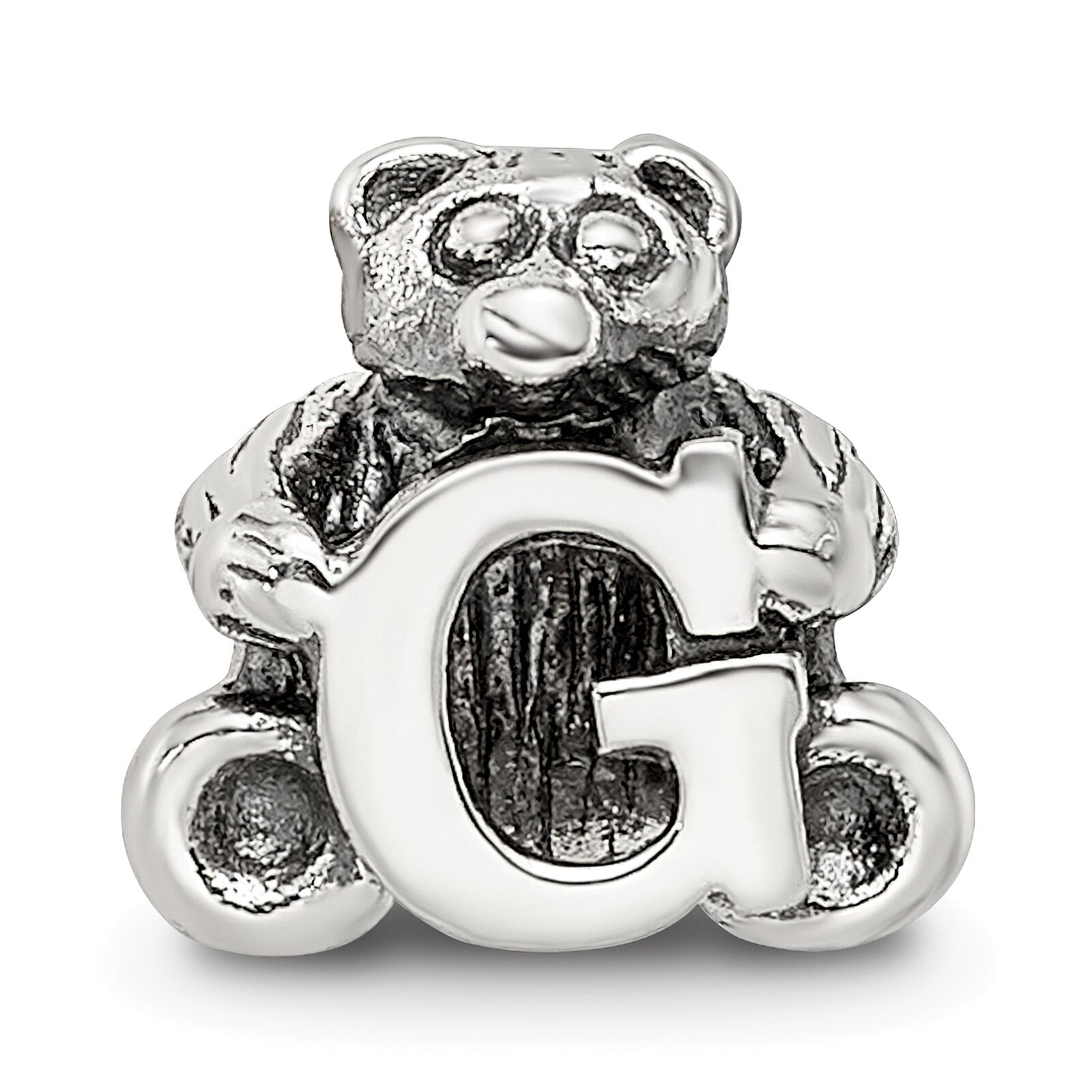 Simstars Reflections Kids Sterling Silver Letter Bead