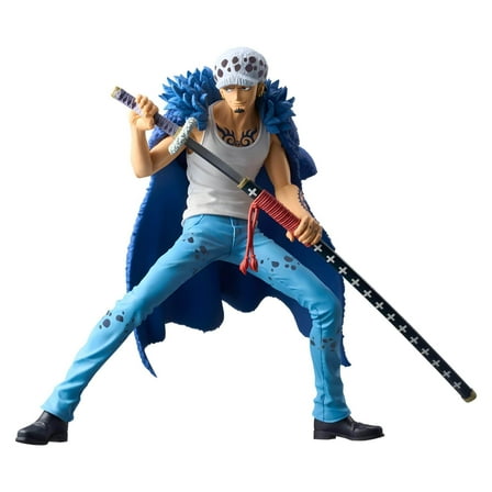 Banpresto One Piece Grandista Trafalgar Law Figure, 8.7" Tall