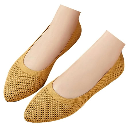 

WNVMWI Womens Shoes Single Shoes for Women High Top Sneakers for Women Workout Shoes for Women Old Cloth Shoes Breathable Knitted Mesh Fashion Single Shoes Casual Shoes Walking Shoes Footwear