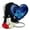 #5 Elephant, variant on Yatskia Blue Elephant Urns for Human Ashes Adult Man, Cremation Burial Urn for Ashes for Women, Decorative Memorial Urns for Adult Ash, (Heart Large, 8 Inch)