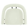 thumbnail image 3 of COOLHUT 26" Upholstered Dining Chairs Set of 4, Kitchen Chairs for Dining Table, Modern Dining Room Chairs, Elegant Design Home Kitchen Furniture, Ivory, 3 of 8