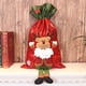 thumbnail image 2 of Bewildely Bolsas de Navidad con cordón para regalo Kits de decoración para fiestas Papá Noel Bewildely HA070036-01B, 2 of 6