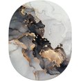 thumbnail image 1 of ERDS-Small Mouse Pad 6 x 8 Inch, Takes up Wrist and Mouse Space, Waterproof Compact Mini Mouse Mat for Laptop Computer Wireless Mouse Keyboard Home Office Travel,Gray Gold Marble, 1 of 4