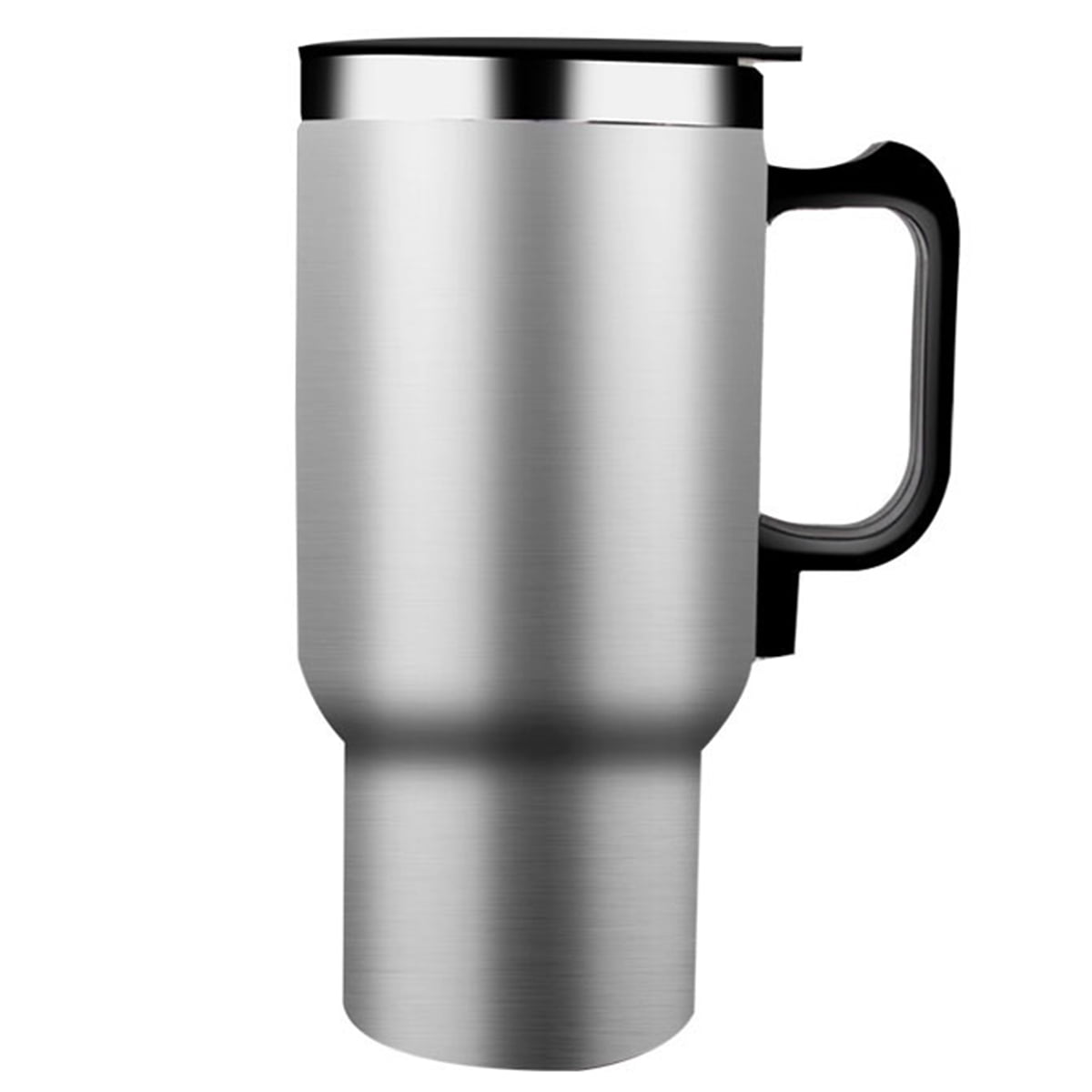 Adifare Car Heating Cup 500ml Car Heated Mug 12V 304 Stainless Steel