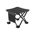 thumbnail image 1 of fastboy Durable Folding Chairs For Hiking And Fishing Trips Foldable Chairs Comfortable Lightweight Compact black Small size, 1 of 6