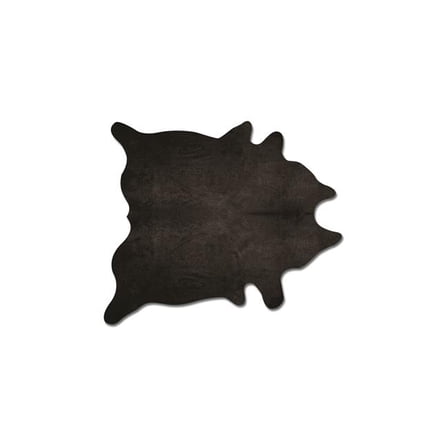 Home Decor Geneva Cowhide Rug | 1-Piece | Black | 5'x7'