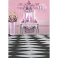 thumbnail image 3 of BSDHOME Polyester Pink theme 5x7ft Indoor Studio Photography Background Backdrop, 3 of 4