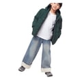 thumbnail image 5 of Rokka&Rolla Boys' Grid Winter Coat Kids' Fleece Lined Jacket, 5 of 11