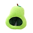 thumbnail image 2 of Milageto Fruit Headgear Pear Shaped Cartoon Funny Cosplay Party Favors Full Headgear Cap, 2 of 7