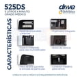 thumbnail image 3 of Concentrador De Oxígeno Devilbiss  5 Lts Drive Con 2 Vasos DRIVE DEVILBISS R-C525-2VA-2CA, 3 of 8