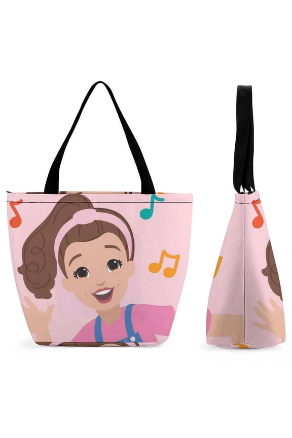 Ms. Rachel Women's handbags shopping bags fun gift bags gym travel Halloween gifts One size
