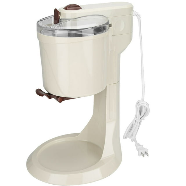 Mgaxyff Ice Cream Maker Machine, 1L ABS Shell, Easy to Use for Ice Cream Cone & Sundae