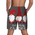 thumbnail image 4 of Goofa Chillin with My Gonme Printed Men's Swim Trunks Board Shorts Quick Dry Mens Swimming Trunks with Compression Liner,Breathable Fit Hawaii Beach Shorts-, 4 of 9