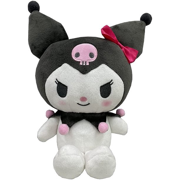 Big Size Sanrio Kuromi Series Plush Toys Kawaii Kuromi Stuffed Dolls  Bedside Pillow Bay Window Large