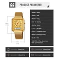 thumbnail image 6 of AOMXGD Digital Sports Watch Stainless Steel Mesh Band Ultra Thin Breathable Electronic Wrist Watch Casual Daily Student Watch For Men Women Teens, 6 of 9