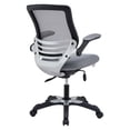 thumbnail image 6 of Computer Work Desk Chair, Grey Gray, Fabric, Home Office Business, Modern Contemporary HB34277, 6 of 11