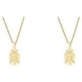 thumbnail image 1 of Transemion Exquis Aigle Pendentif Symbole de Courage et d'Inspiration Cadeaux Or 2Set, 1 of 6