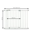 hauck Open N Stop Pressure Fit with 8" Extension Baby Safety Gate