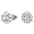 thumbnail image 5 of Lab Grown Diamond 1.75 Carat Earring | F-G VS Quality | IGI Certified Solitaire Stud Earring | 14K White Gold | Friendly Diamonds Earrings, 5 of 8