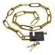 thumbnail image 1 of Cerradura de Cadena para Puerta de Vidrio, Cadena de Seguridad para Puertas, Resistente a La Oxidación, Portátil, Multiusos, 1 of 9