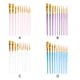 thumbnail image 5 of Inteprter 10 piezas pinceles de pintura aluminio nailon acuarela acrílico pinturas pincel niños adultos pinceles principiantes azul Type2 NO2, 5 of 6