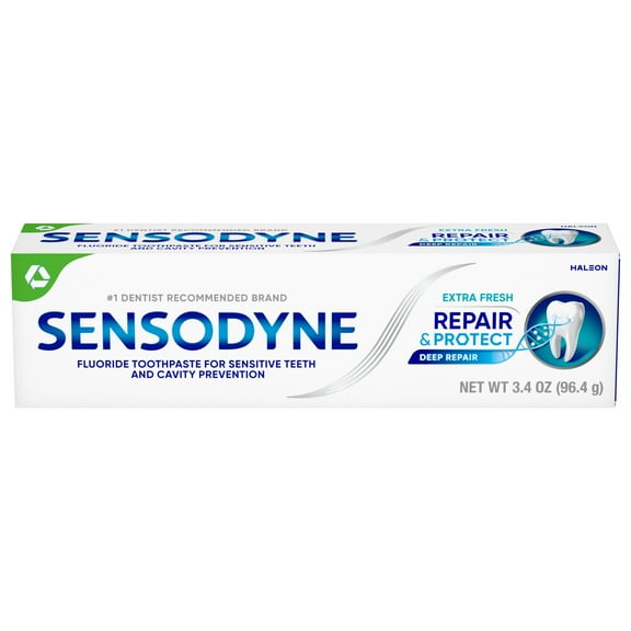 Sensodyne Repair and Protect Sensitive Toothpaste, Extra Fresh, 3.4 Oz